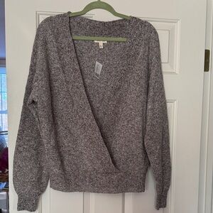 Taupe Open Sweater